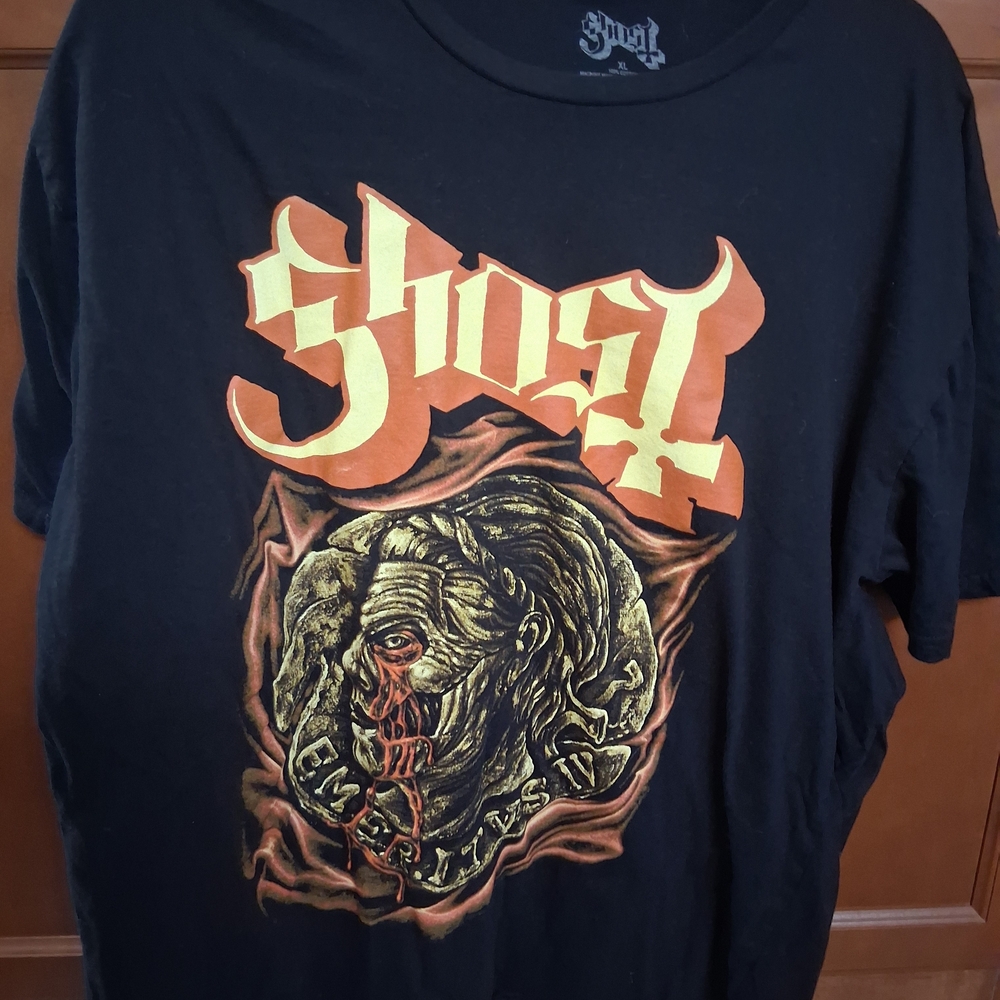 Ost Black and Orange Graphic Tee